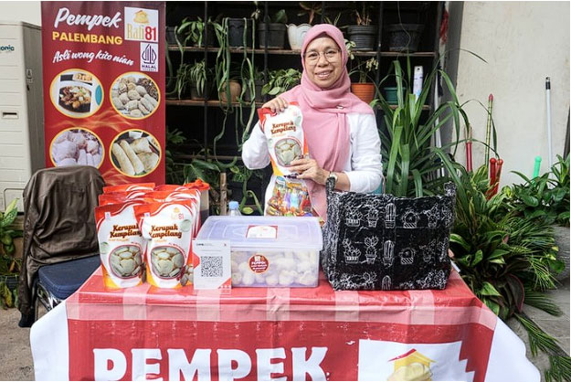 Berawal dari Rindu Kampung Halaman, Pempek Rafi 81 Kini Raup Puluhan Juta Rupiah dari Bazar ke Bazar