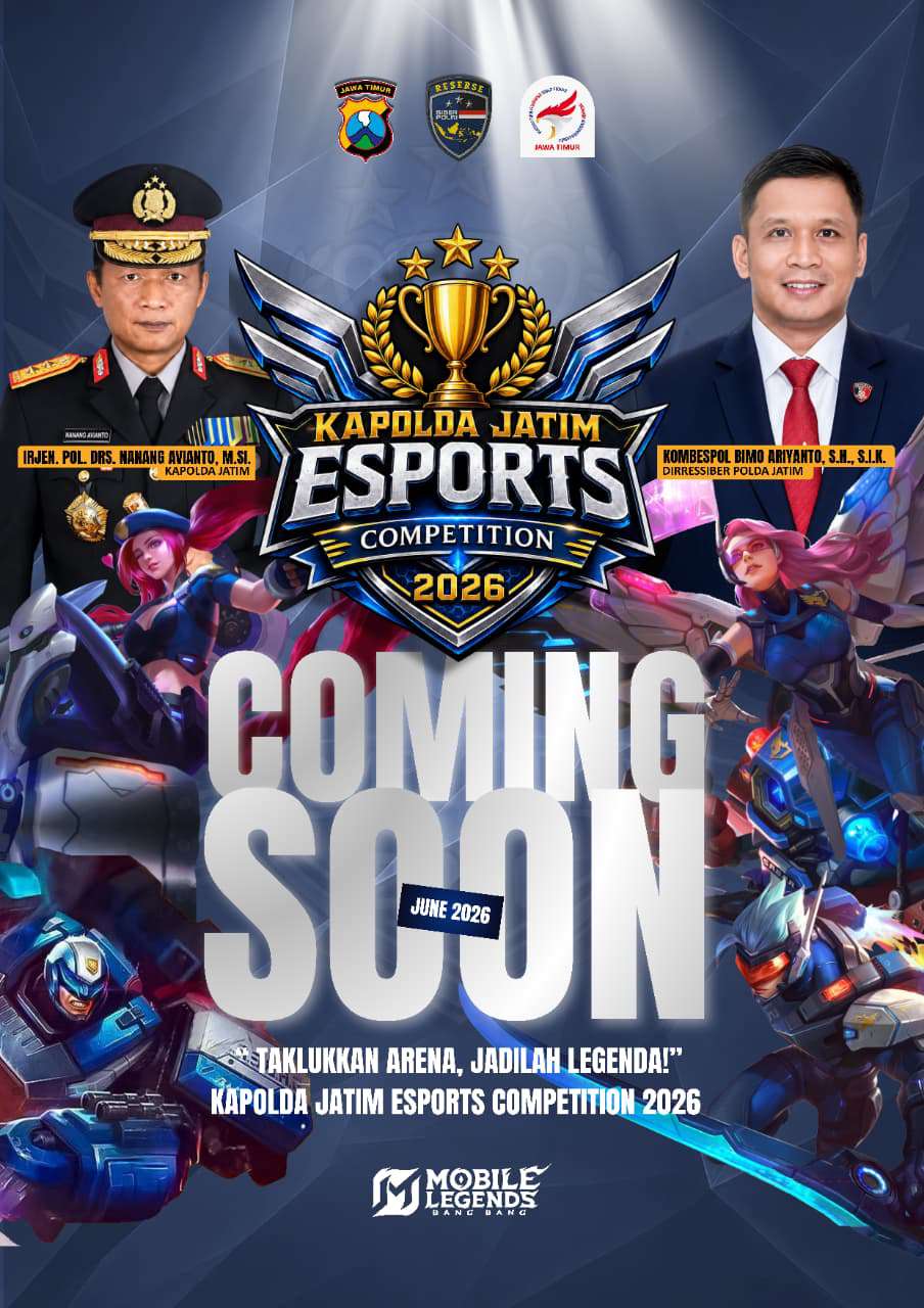 Hari Bhayangkara ke-80: Polda Jatim Gelar Turnamen Esports Berhadiah Rp50 Juta