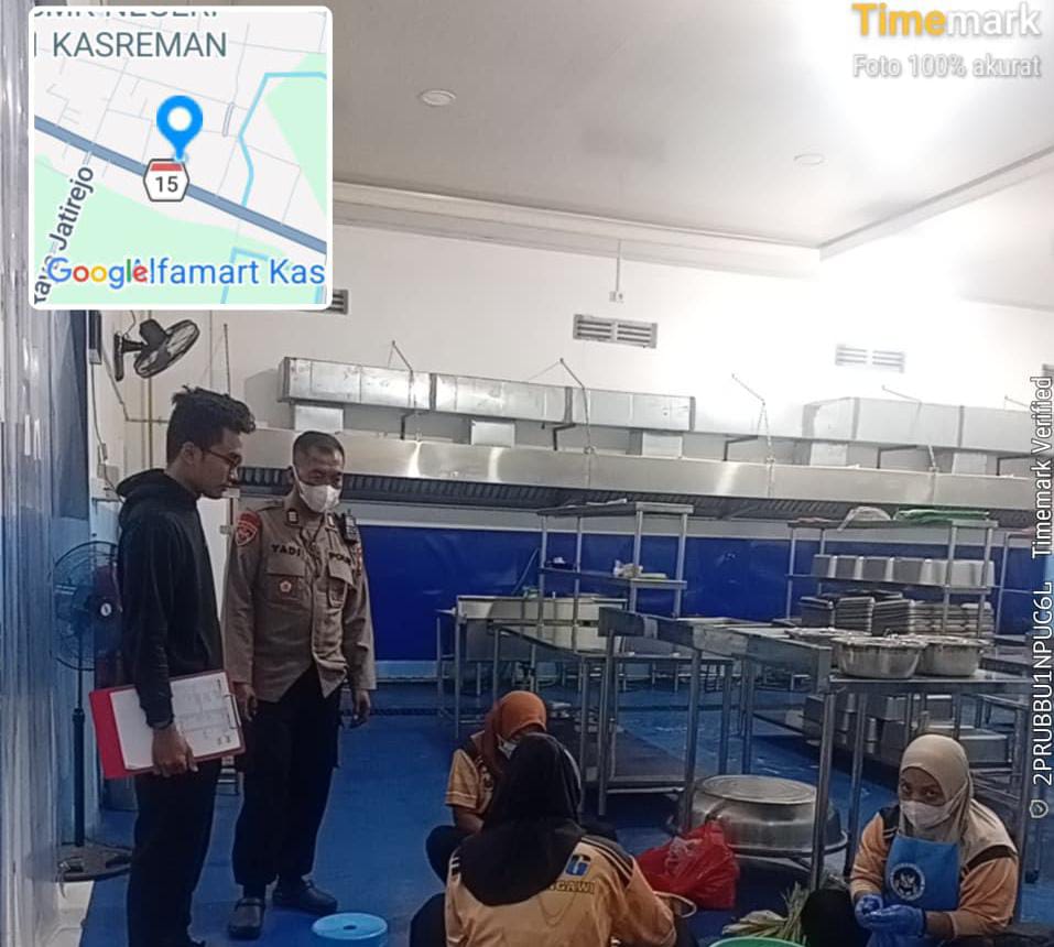 Pawas Polres Ngawi Cek Kesiapan SPPG Polri, Pastikan Program Makan Bergizi Gratis Berjalan Optimal di Kasreman