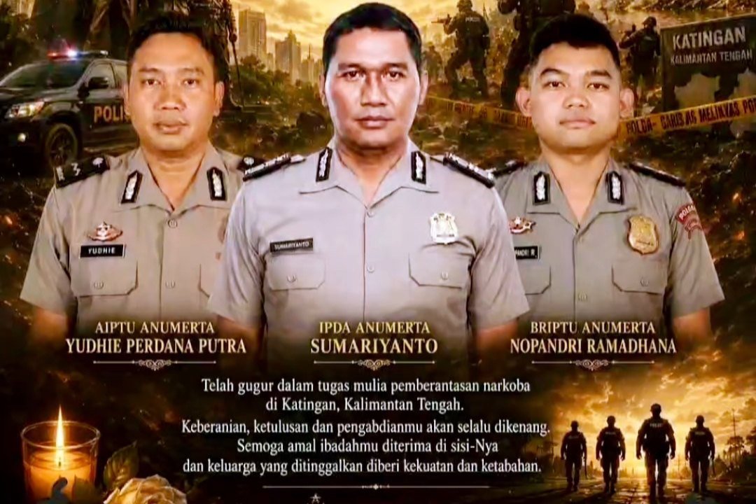 Kemenko Polkam: Pembunuh Tiga Polisi di Katingan Harus Diadili, Jaringan Narkoba Wajib Dibongkar