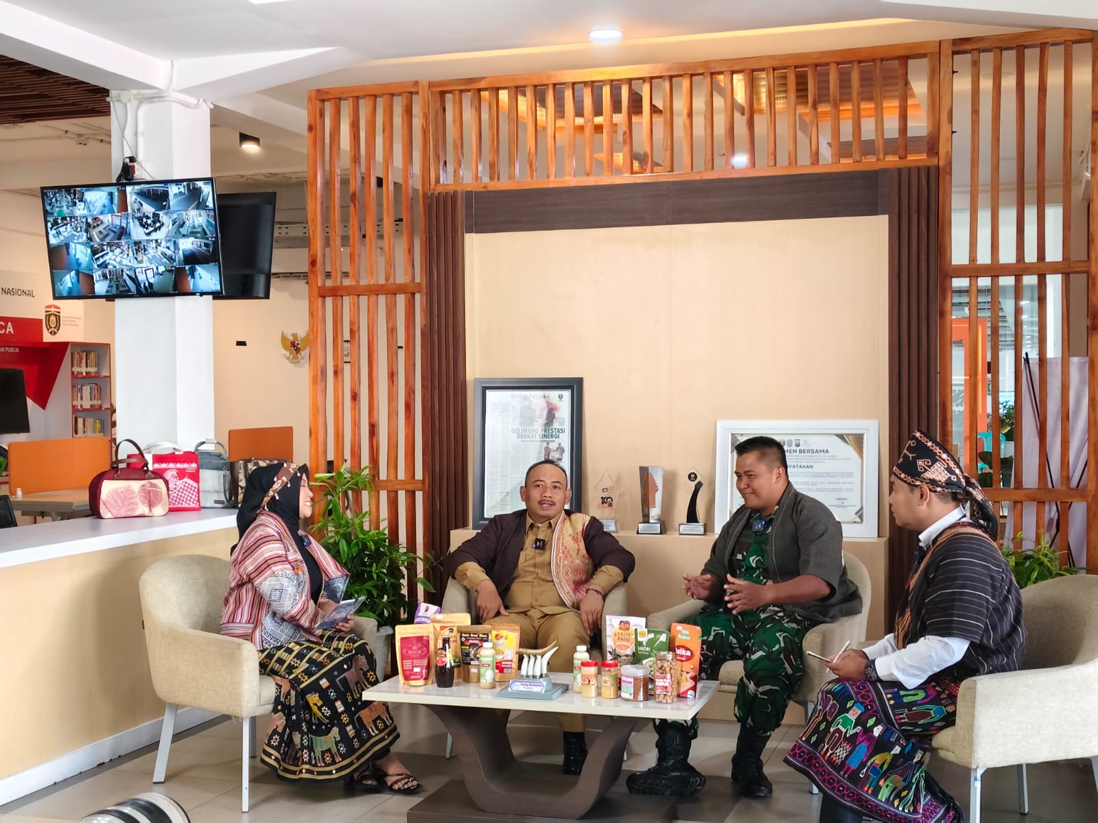 Sinergi Membangun Ngawi, Dandim Ngawi dan Bupati Bahas Ketahanan Pangan serta Pembangunan